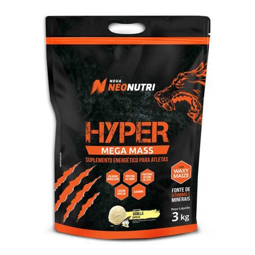 Hyper Mega Mass - 3000g Baunilha - NeoNutri