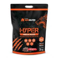 Hyper Mega Mass - 3000g Chocolate Su��o - NeoNutri