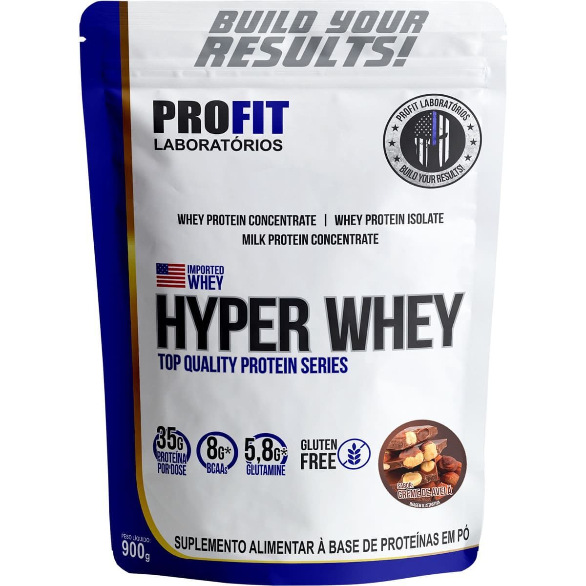 Hyper Whey - 900g Refil Creme de Avel� - Profit