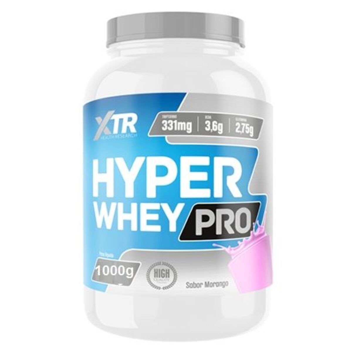 Hyper Whey Pro - 1000g Morango - XTR