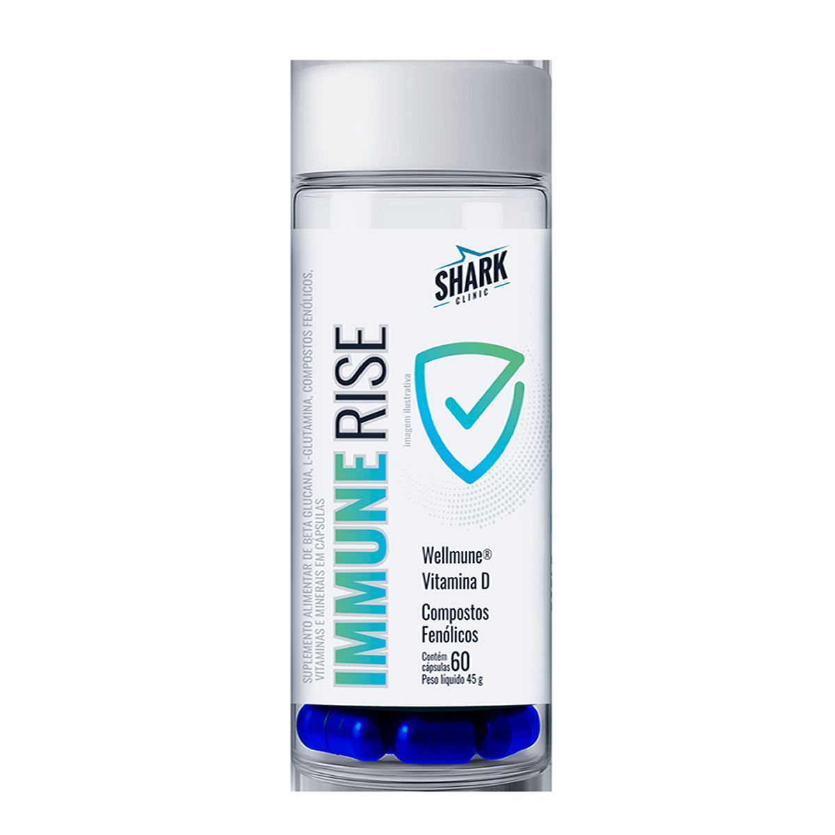 Immune Rise - 60 C�psulas - Shark Pro
