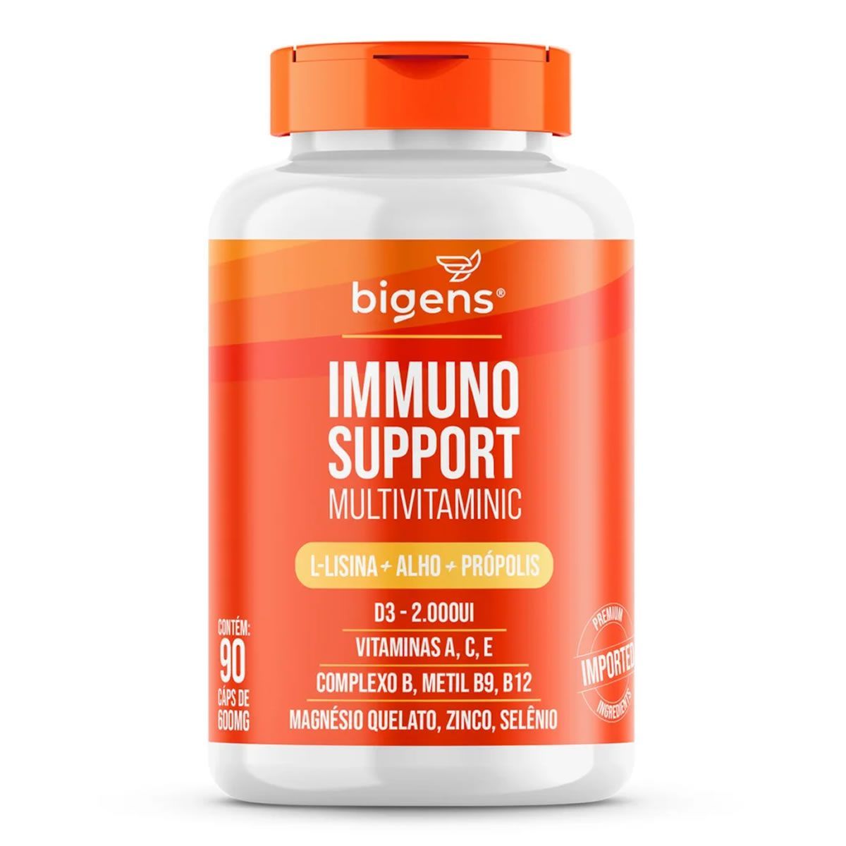 Immuno Support - 90 C�psulas - Bigens