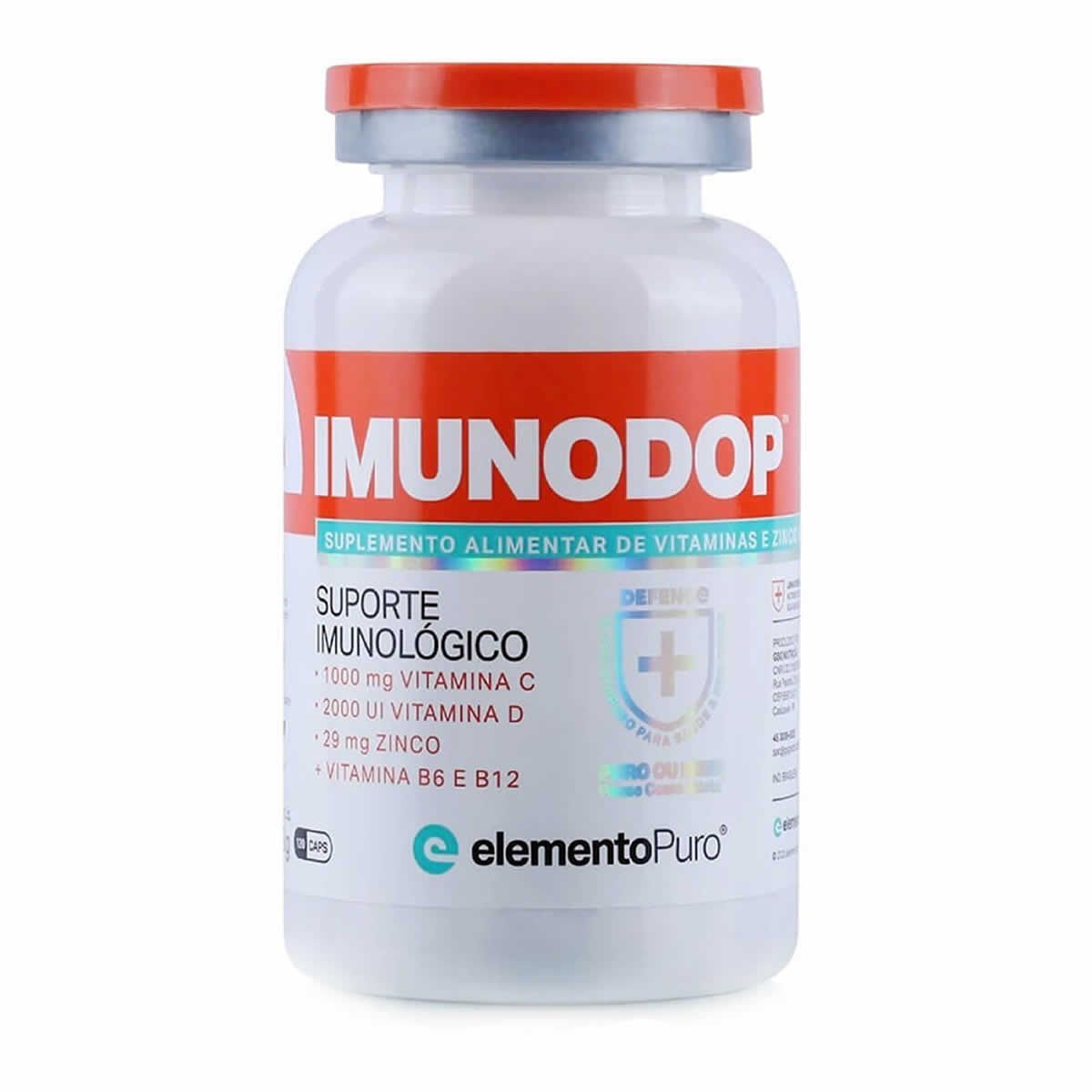 ImunoDop -  120 C�psulas - ElementoPuro