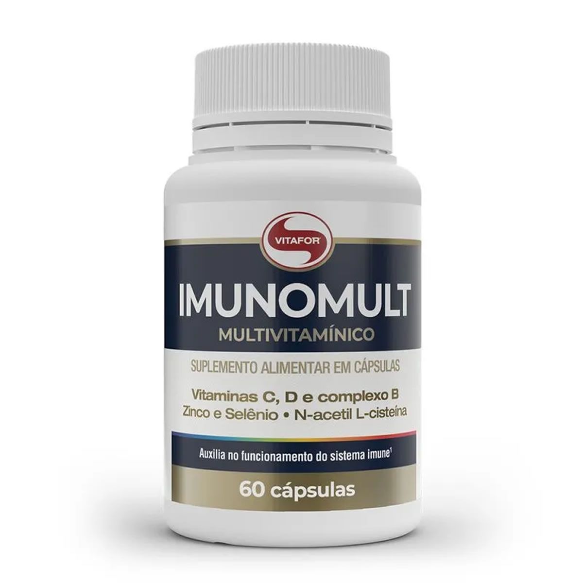 Imunomult Multivitam�nico - 60 C�psulas - Vitafor