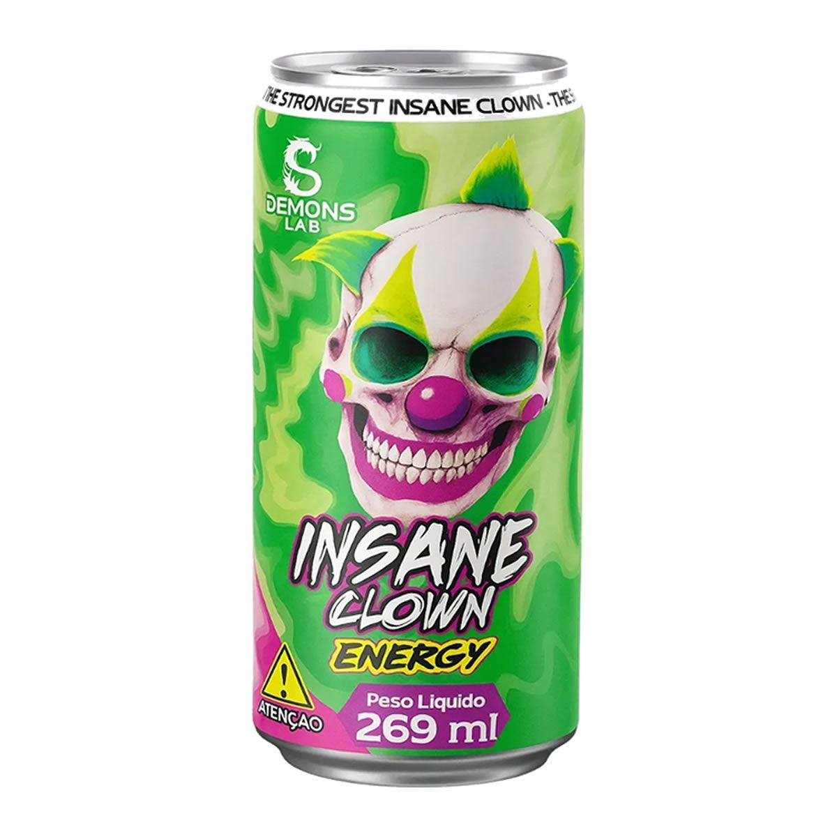 Insane Clown Energy  Lata 269ml Frutas Vermelhas - Damons Lab