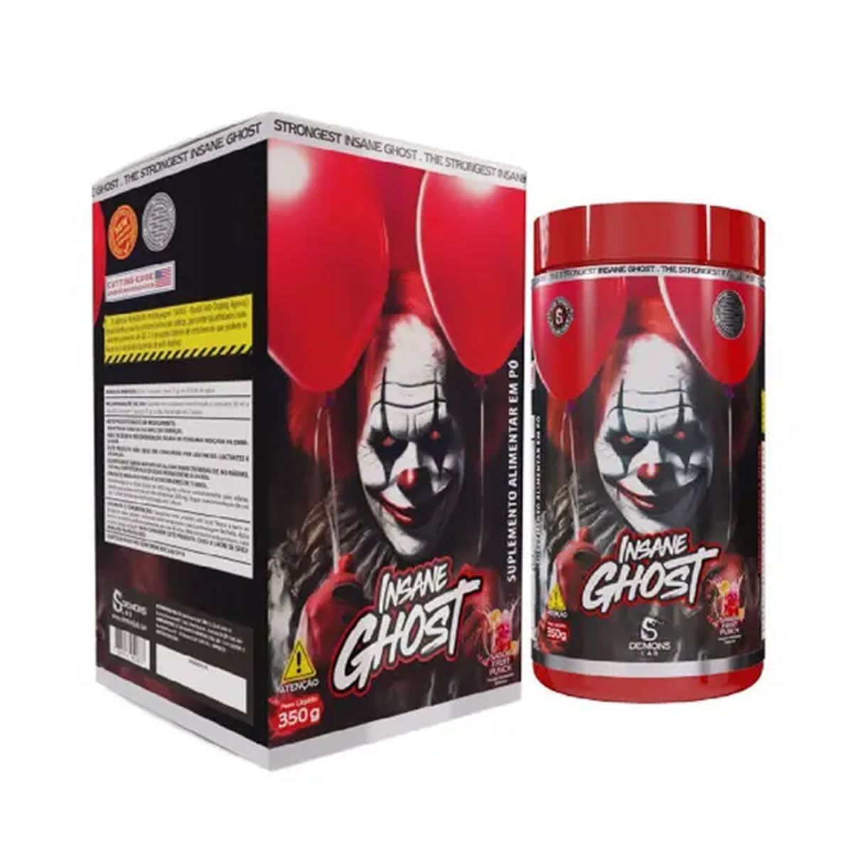 Insane Ghost - 350g Frutas Vermelhas - Demons Lab