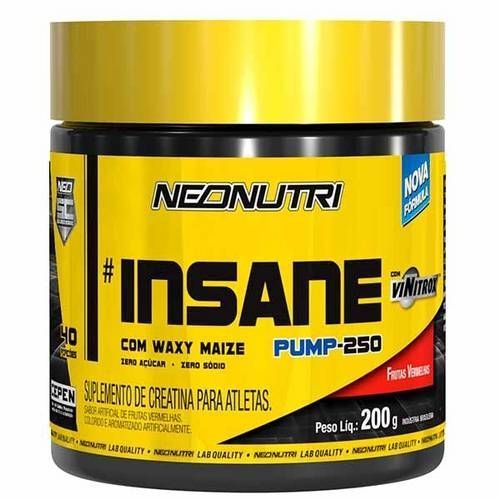 Insane Pump 250 - 200g Frutas Vermelhas - NeoNutri