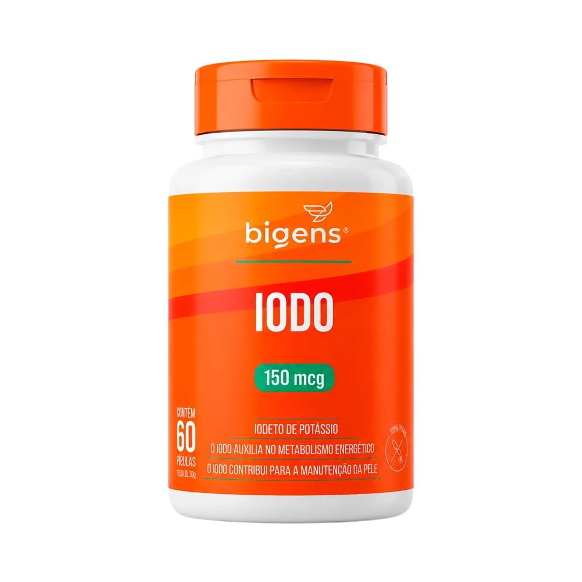 Iodo 150mg - 60 C�psulas - Bigens