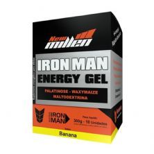 Iron Man Instant Energy Gel - 10 Unidades 30g Banana - New Millen