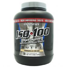 Iso 100 Whey Protein Isolado - 2258g Cookies & Cream - Dymatize Nutrition