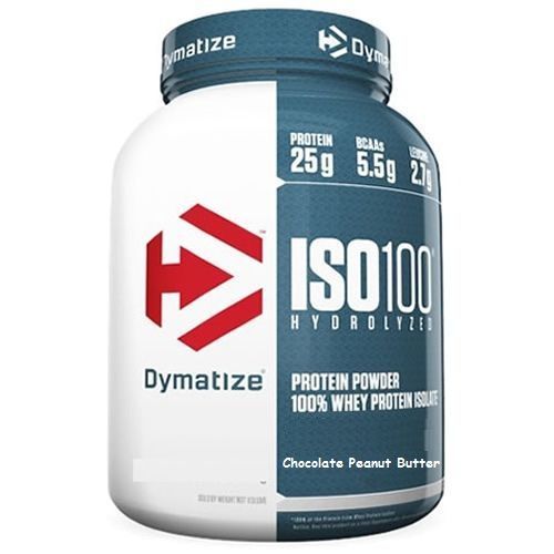 Iso 100 Whey Protein Isolado - 2300g Chocolate Peanut Butter - Dymatize