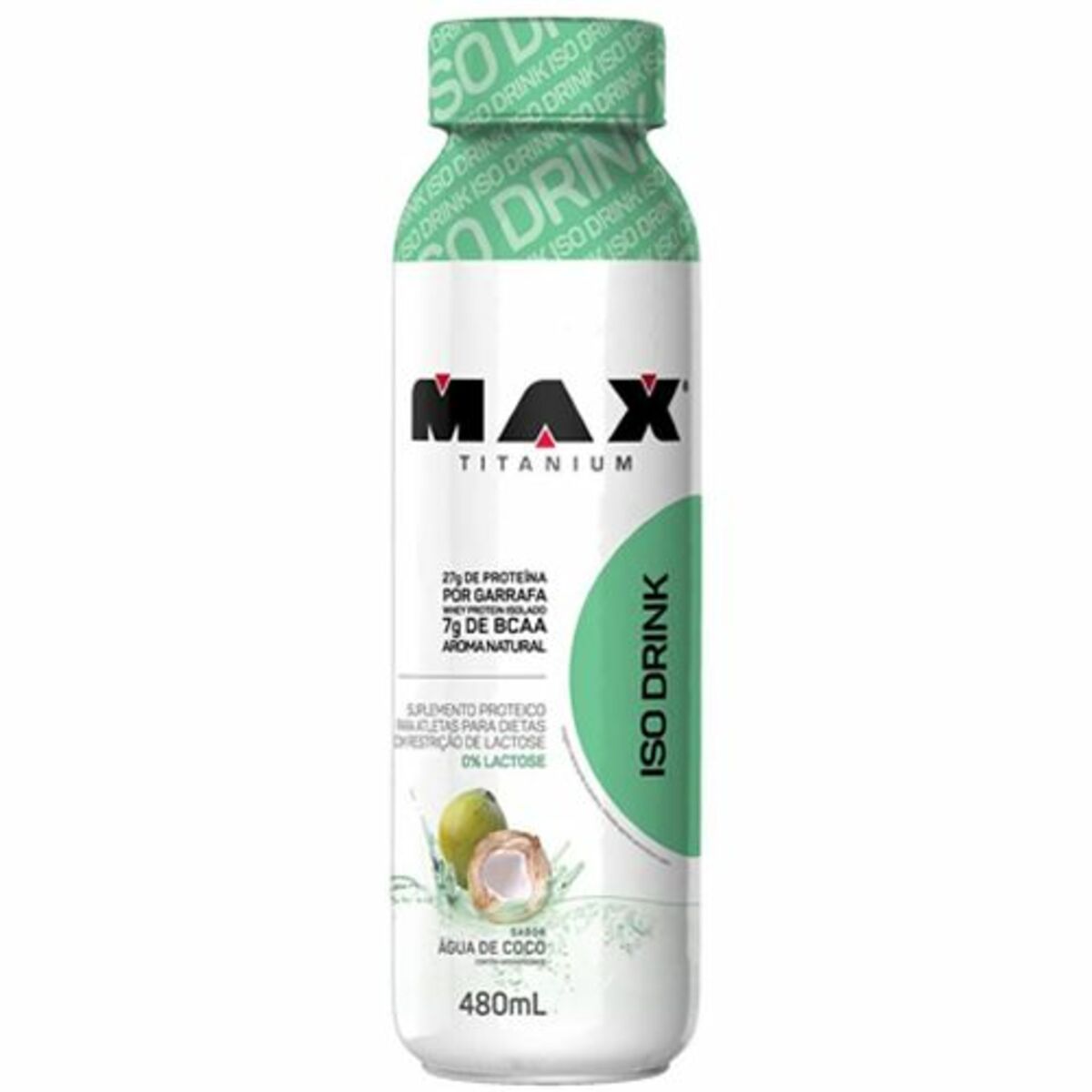 Iso Drink - 480ml �gua de Coco - Max Titanium