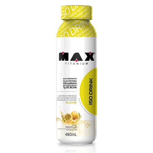 Iso Drink - 480ml Maracuj� - Max Titanium