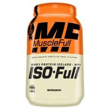 Iso Full Protein - 900g Morango - MuscleFull*** Data Venc. 30/05/2022