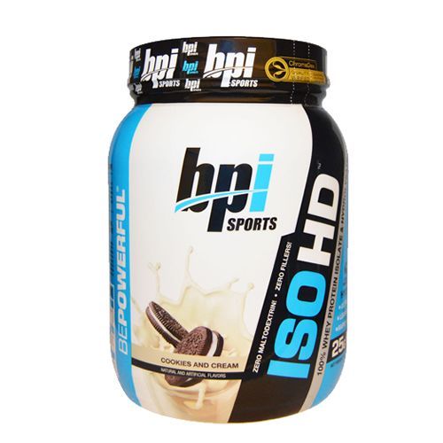 Iso HD Whey Protein - 740g Cookies and Cream - BPI