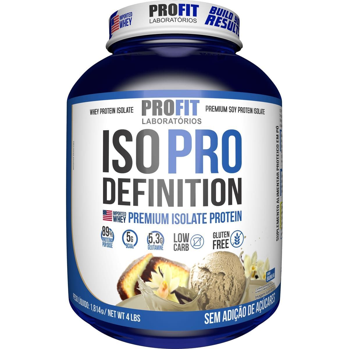 Iso Pro Definition - 1814g Baunilha - ProFit*** Data Venc. 20/5/23
