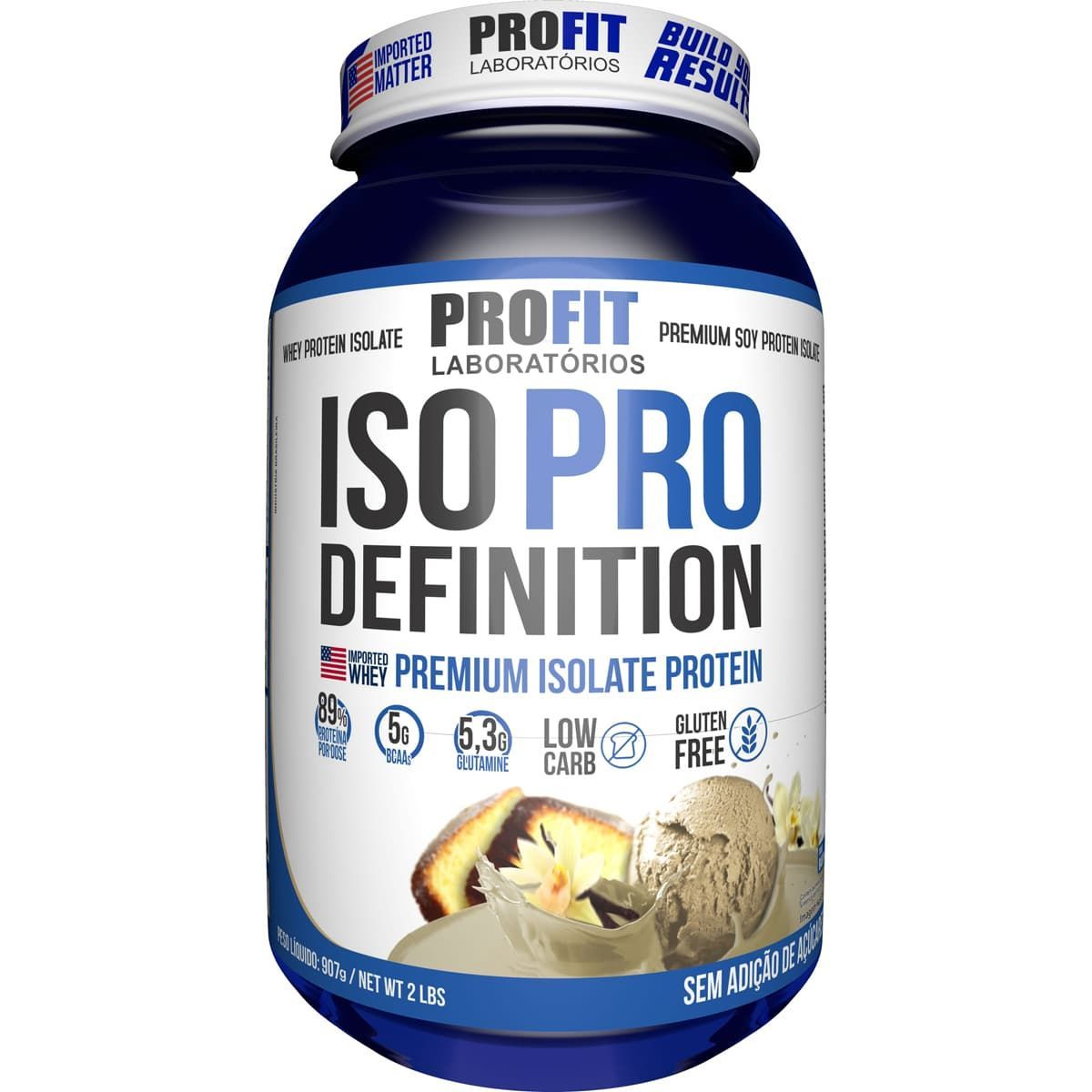 Iso Pro Definition - 907g Baunilha - ProFit*** Data Venc. 11/11/2024