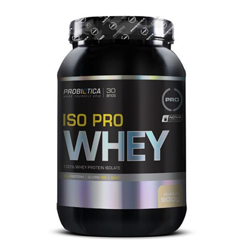 Iso Pro Whey - 900g Baunilha - Probiotica**Lacre Rompido** Data Venc. 26/02/2021