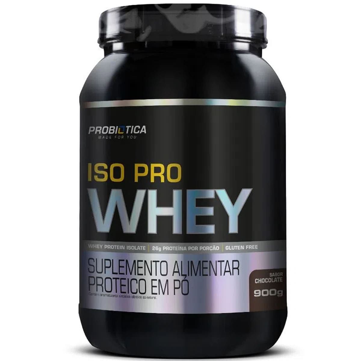 Iso Pro Whey - 900g Chocolate - Probiotica*** Data Venc. 21/01/2024
