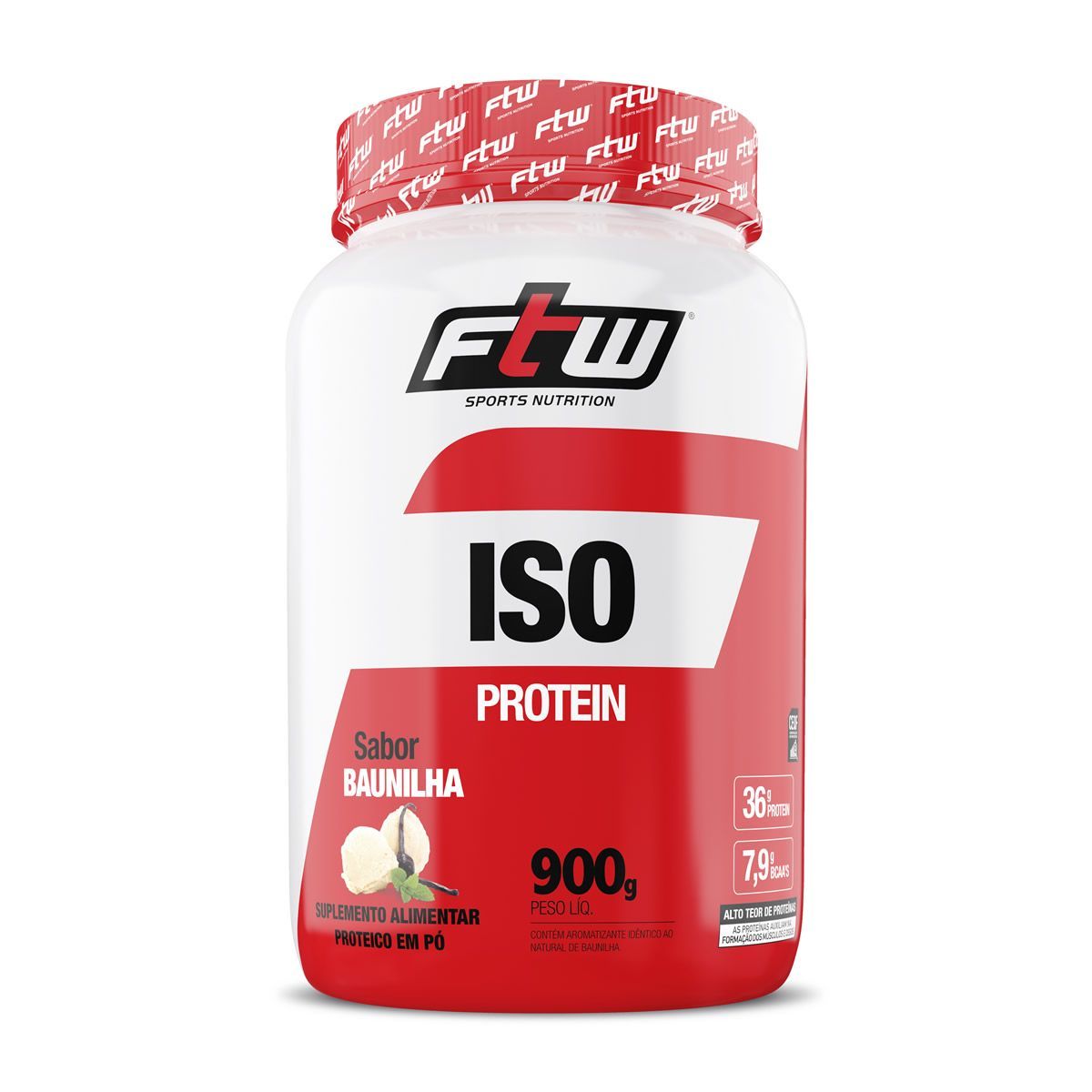 Iso Protein - 900g Baunilha - FTW