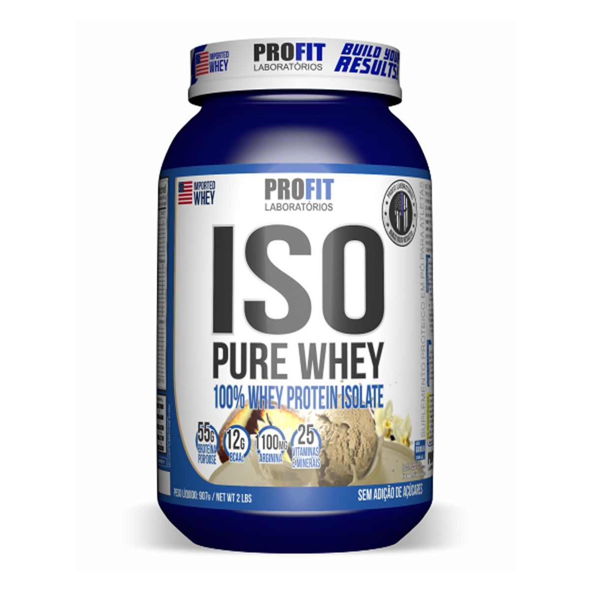 Iso Pure Whey - 907g Baunilha - ProFit