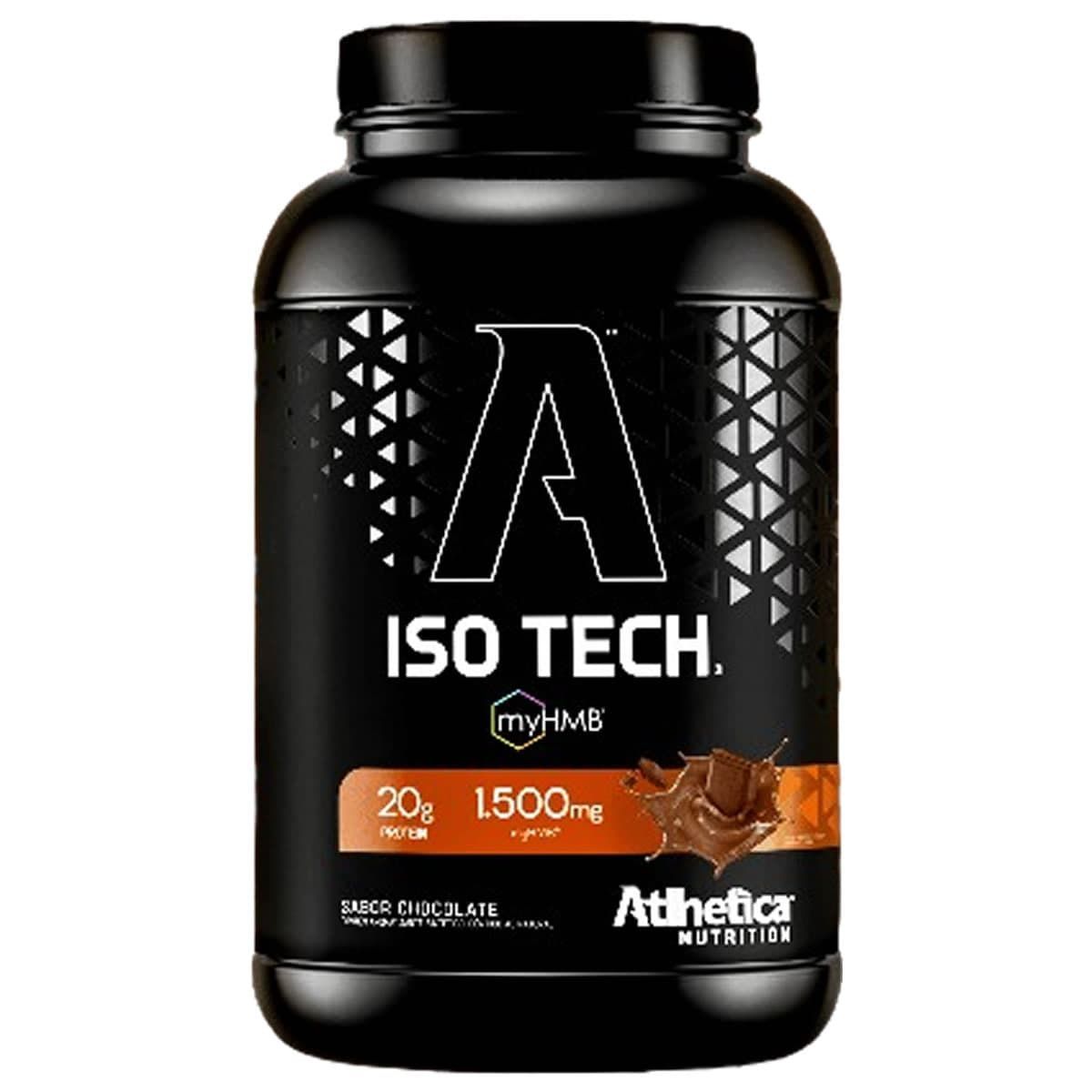 Iso Tech (WPI+WPH) - 900g Chocolate - Atlhetica Nutrition*** Data Venc. 26/11/2025