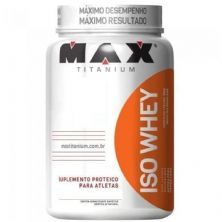 Iso Whey - 900g Baunilha - Max Titanium*** TAMPA E LACRE ROMPIDOS *** Data Venc. 12/09/2021