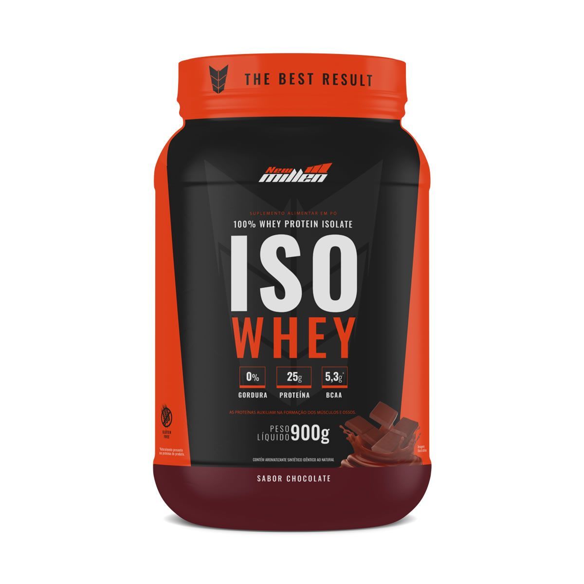 Iso Whey - 900g Chocolate - New Millen