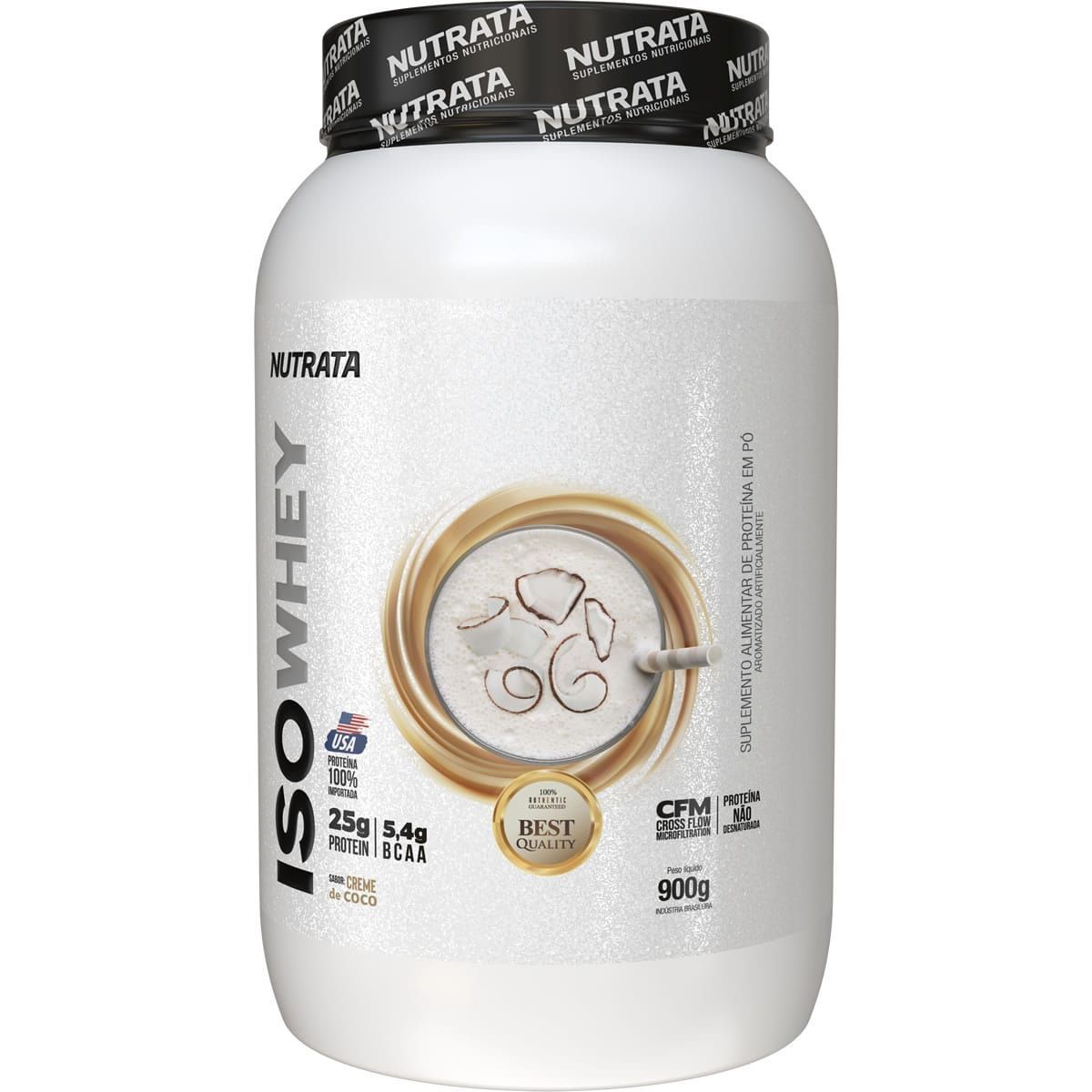 Iso Whey - 900g Coco - Nutrata*** Data Venc. 30/10/2023