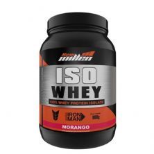 Iso Whey - 900g Morango - New Millen*** Data Venc. 17/12/2021