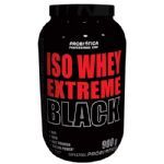 Iso Whey Extreme Black Zero Carb - 900g Morango - Probi�tica