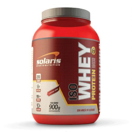 Iso Whey Protein - Baunilha 900g - Solaris Nutrition
