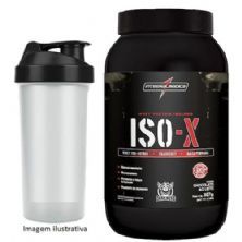 ISO-X Whey Protein Darkness 907g Chocolate + Coqueteleira - Integralm�dica