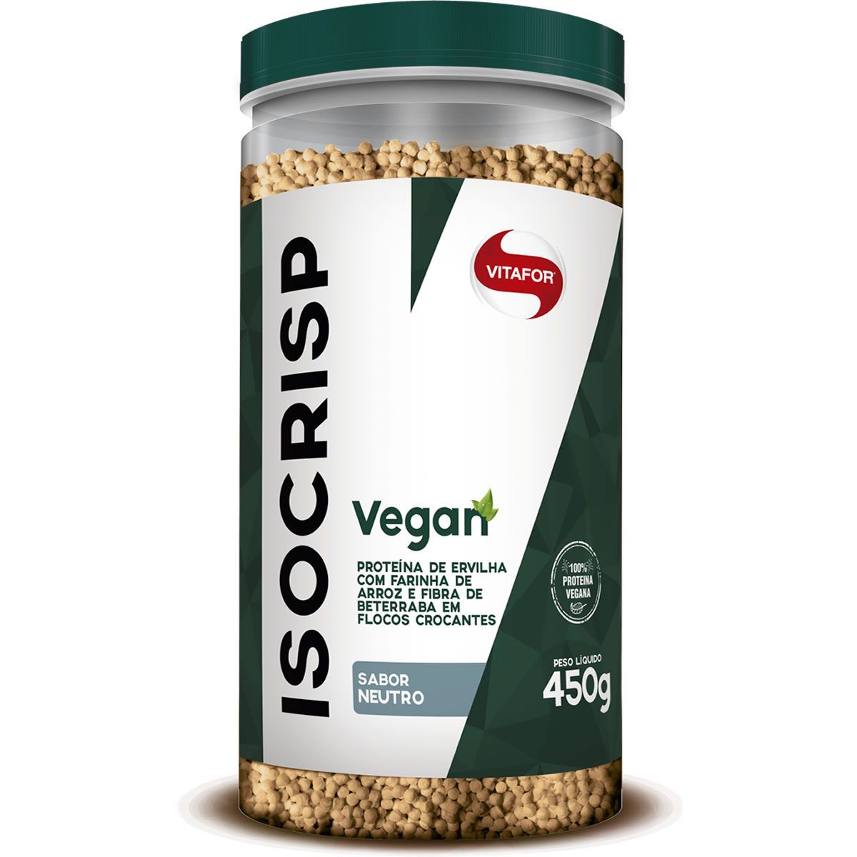 Isocrisp Vegan - 450g Neutro - Vitafor