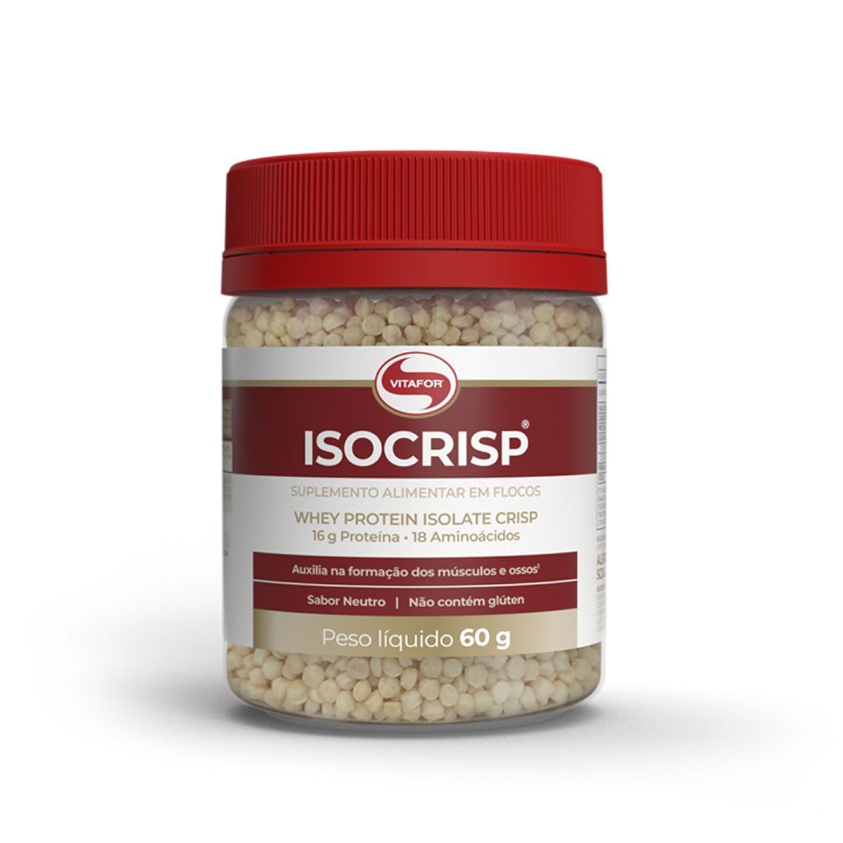 Isocrisp Whey Protein Crisp - 60g - Vitafor