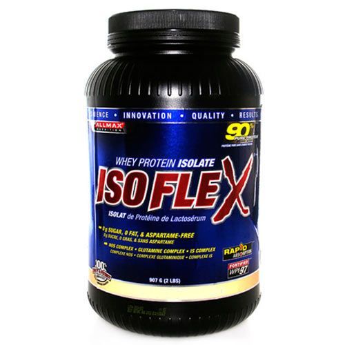 Isoflex Whey Protein Isolate - 907g Chocolate - Allmax Nutrition