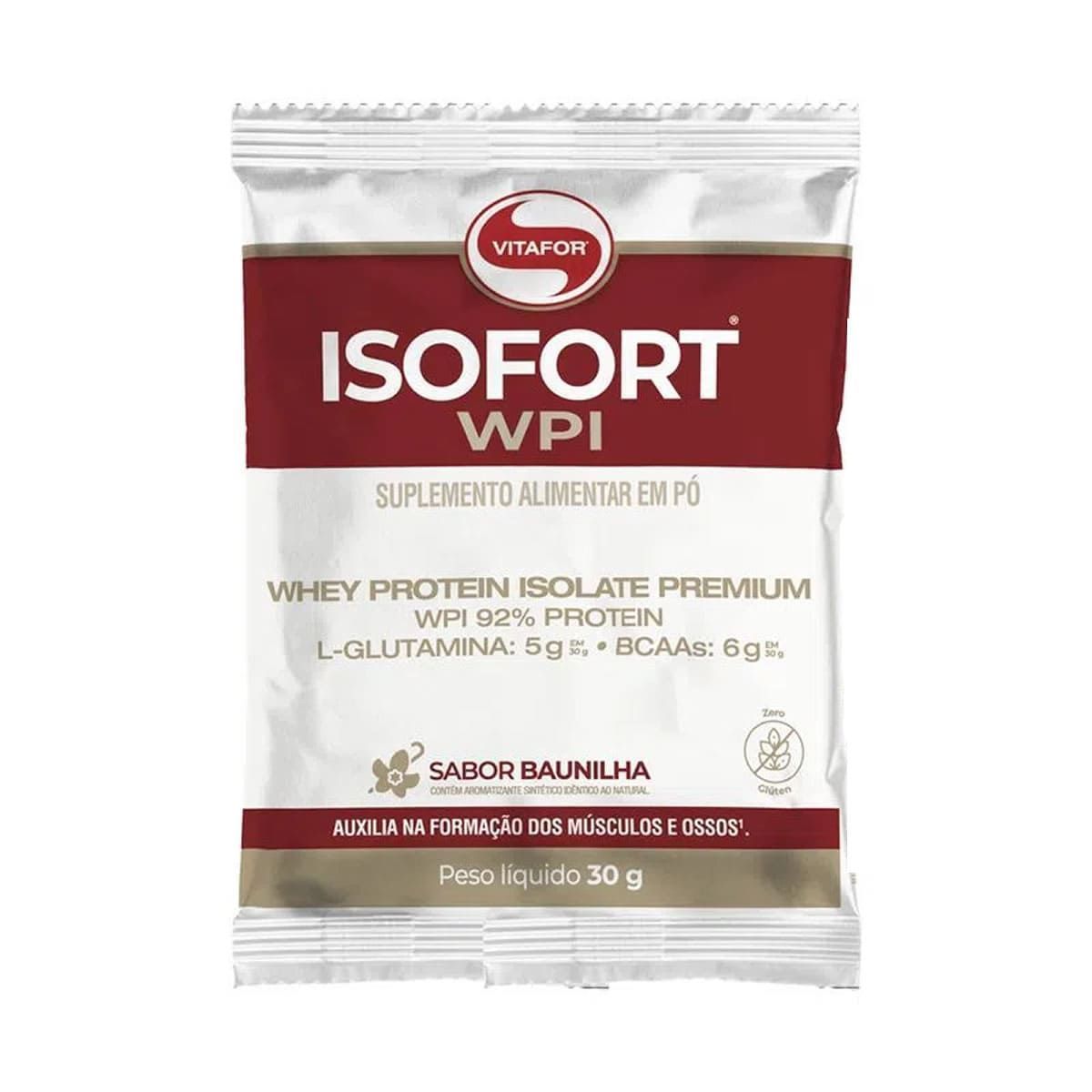 Isofort - 1 Sach� 30g Baunilha - Vitafor
