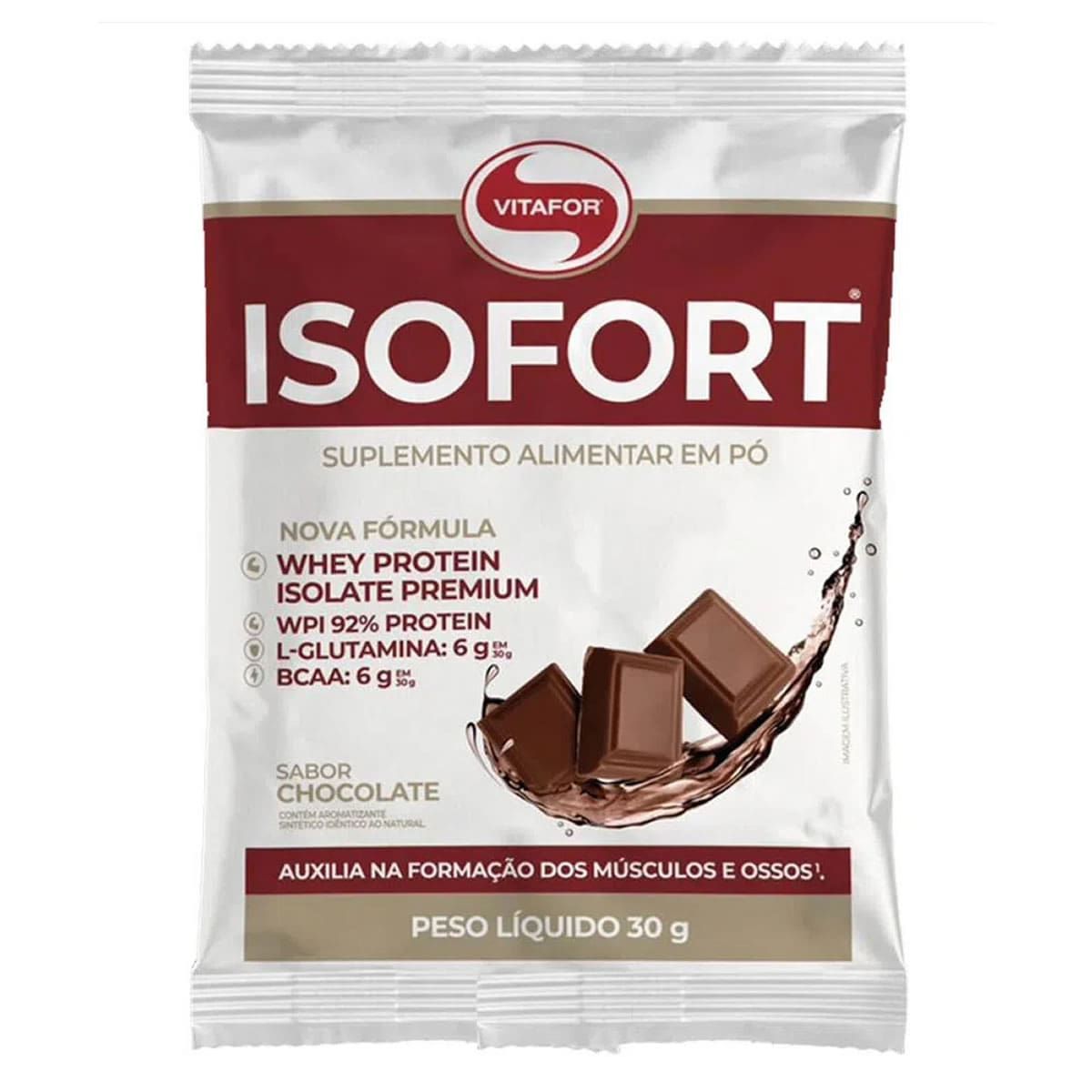 Isofort - 1 Sach�s de 30g Chocolate - Vitafor