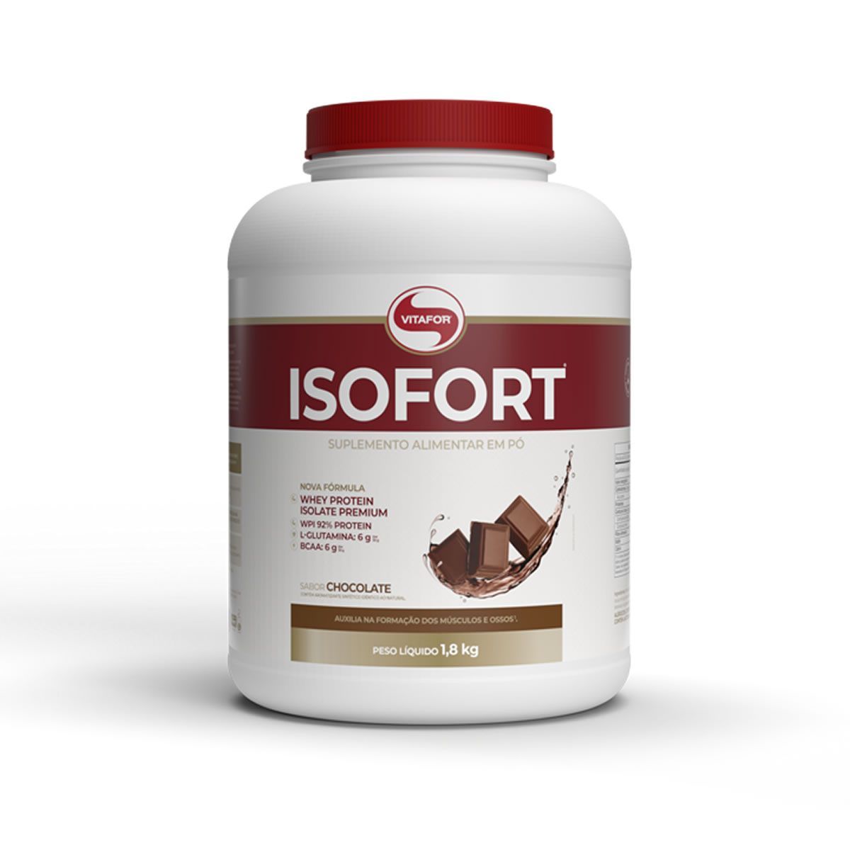 Isofort - 1800g Chocolate - Vitafor