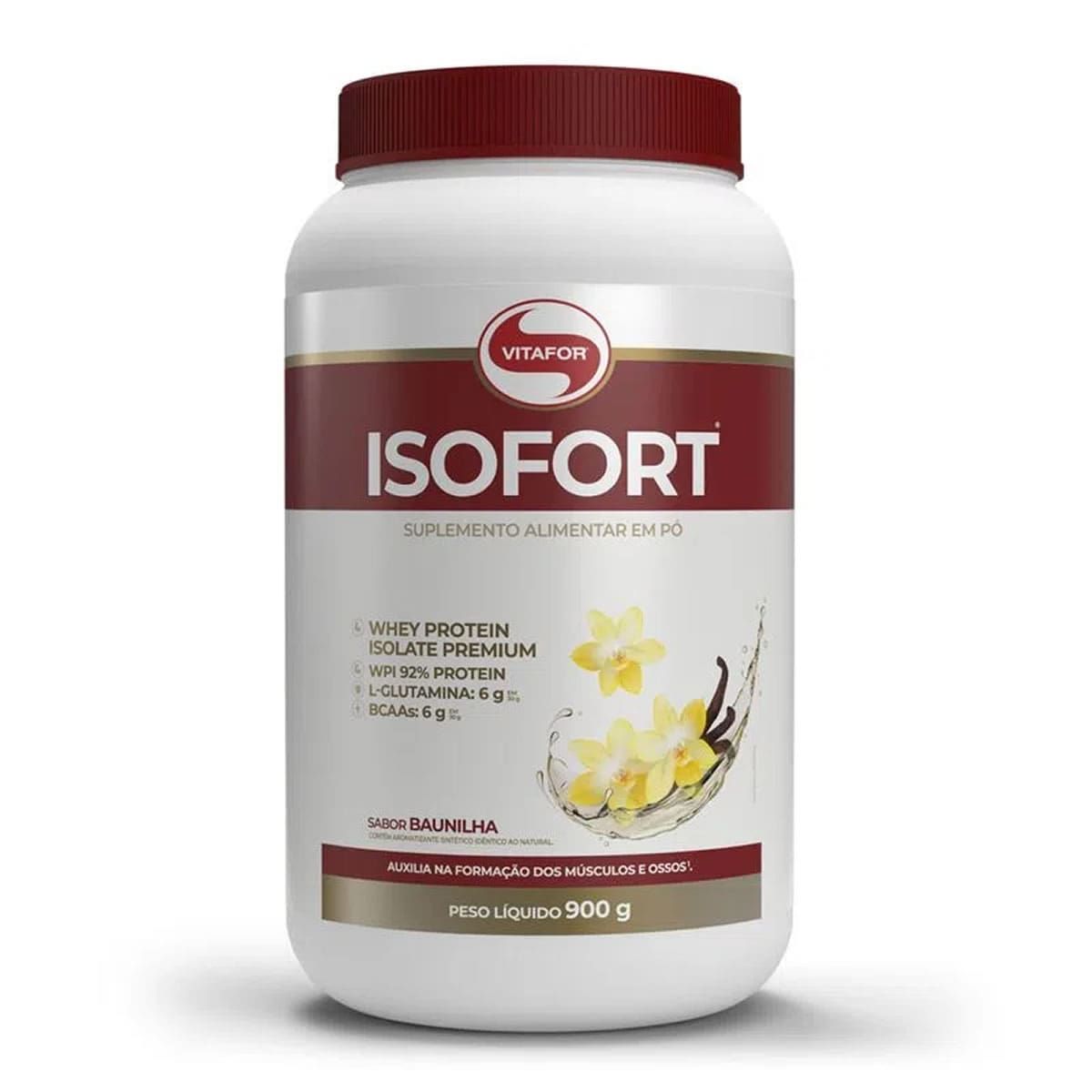 Isofort - 900g Baunilha - Vitafor