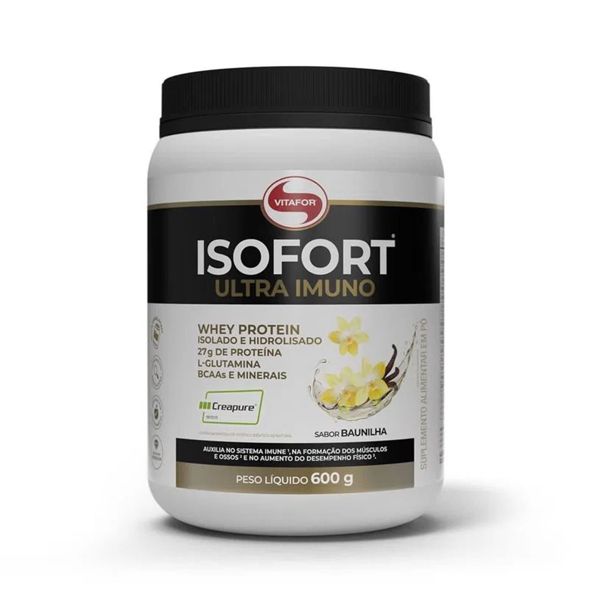 Isofort Ultra - 600g Baunilha - Vitafor