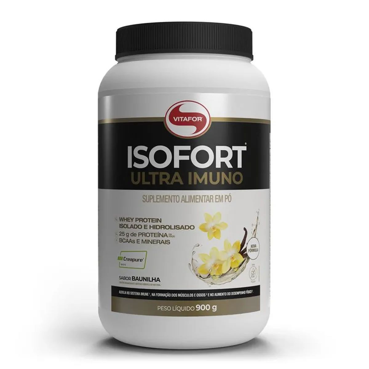 Isofort Ultra Imuno - 900g Baunilha - Vitafor*** Data Venc. 30/11/2025