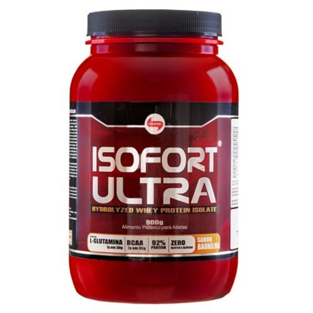 Isofort Ultra Zero Carb - 900g Baunilha - Vitafor