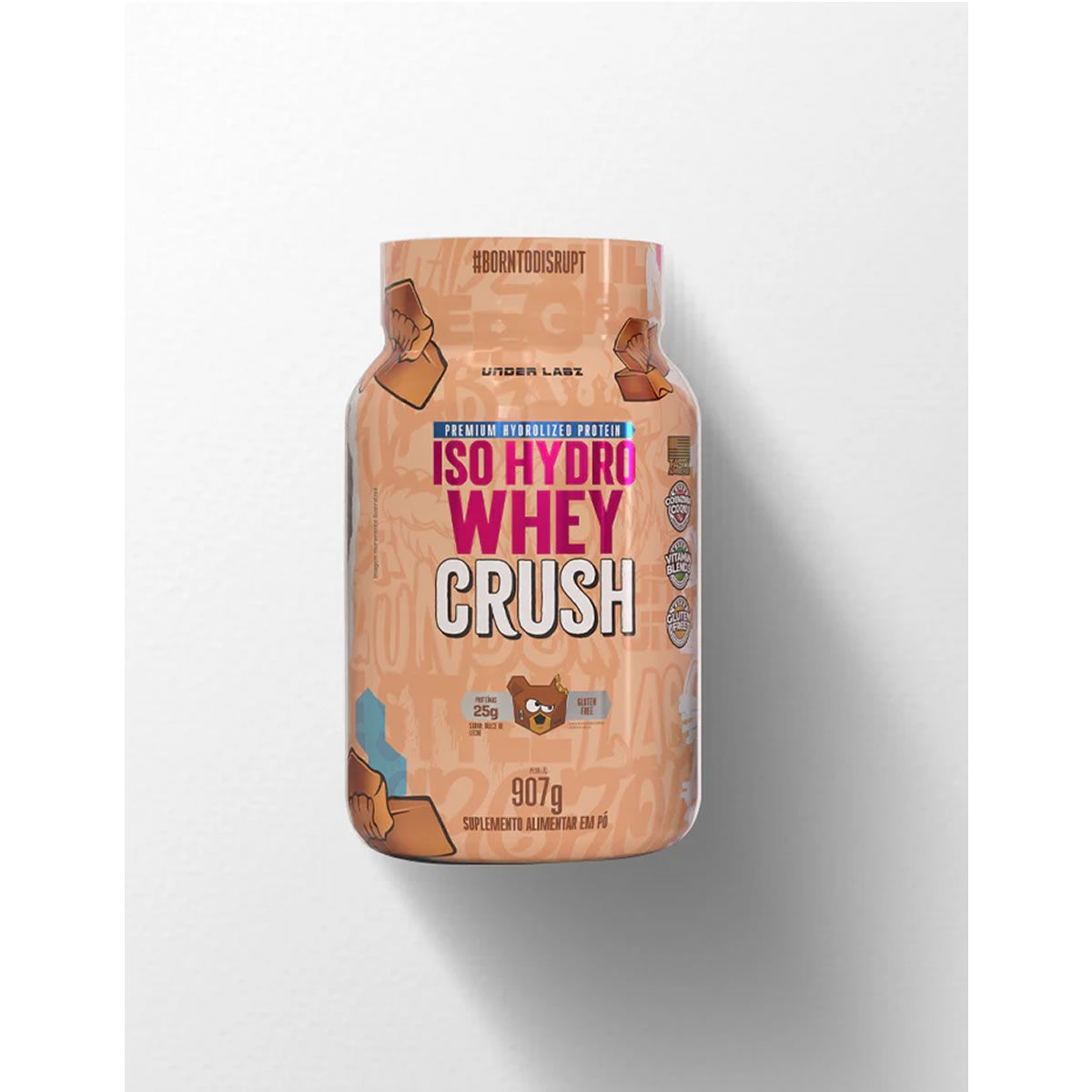 Isohydro Whey Crush - 907g Dulce de Leche - Under Labz