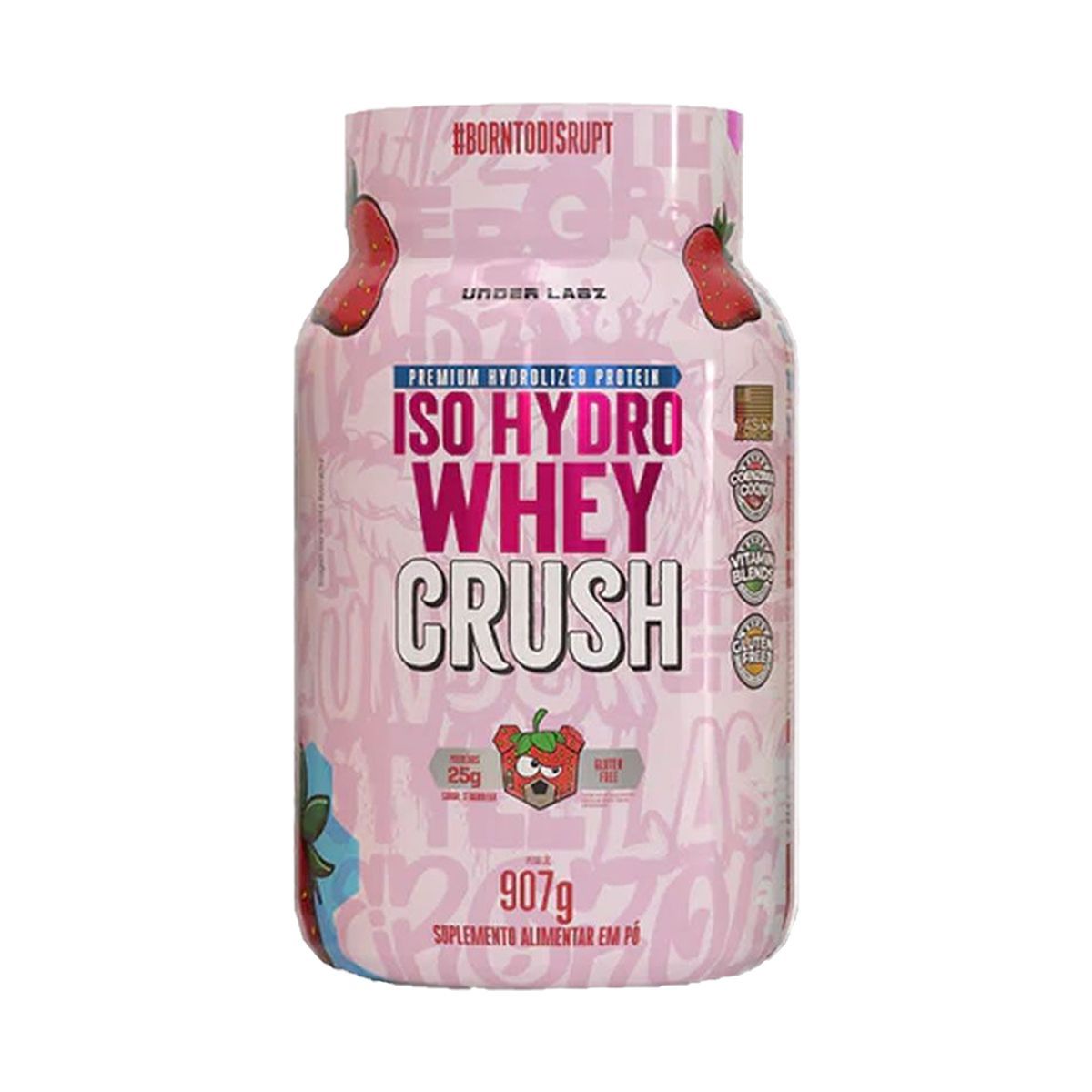 Isohydro Whey Crush - 907g Strawbear - Under Labz