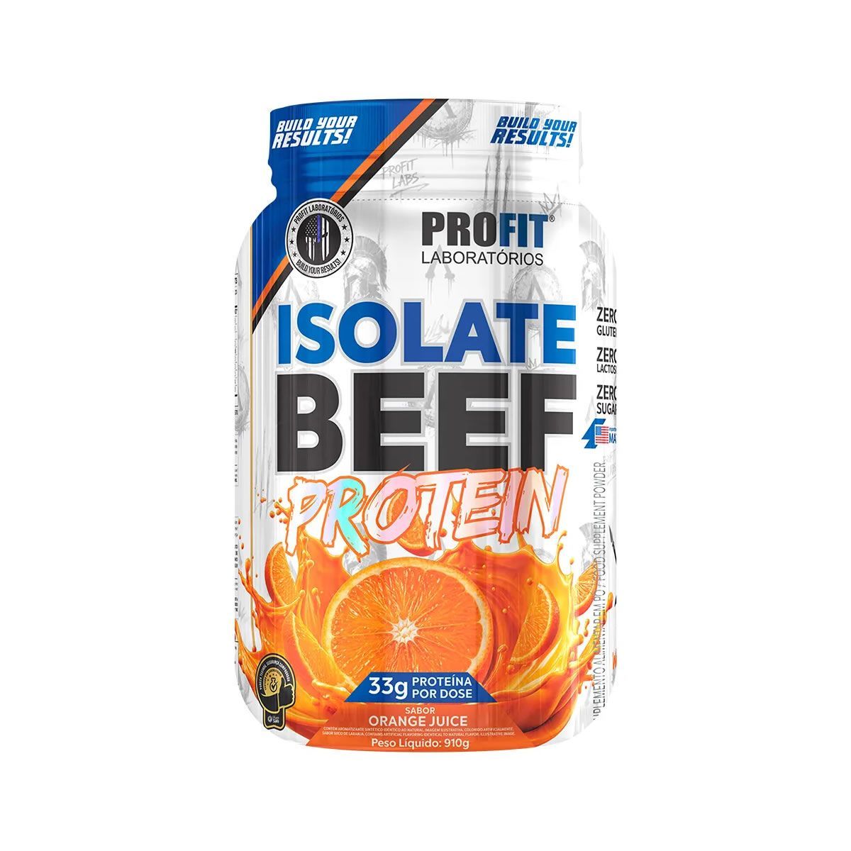 Isolate Beef Protein - 910g Orange Juice - ProFit
