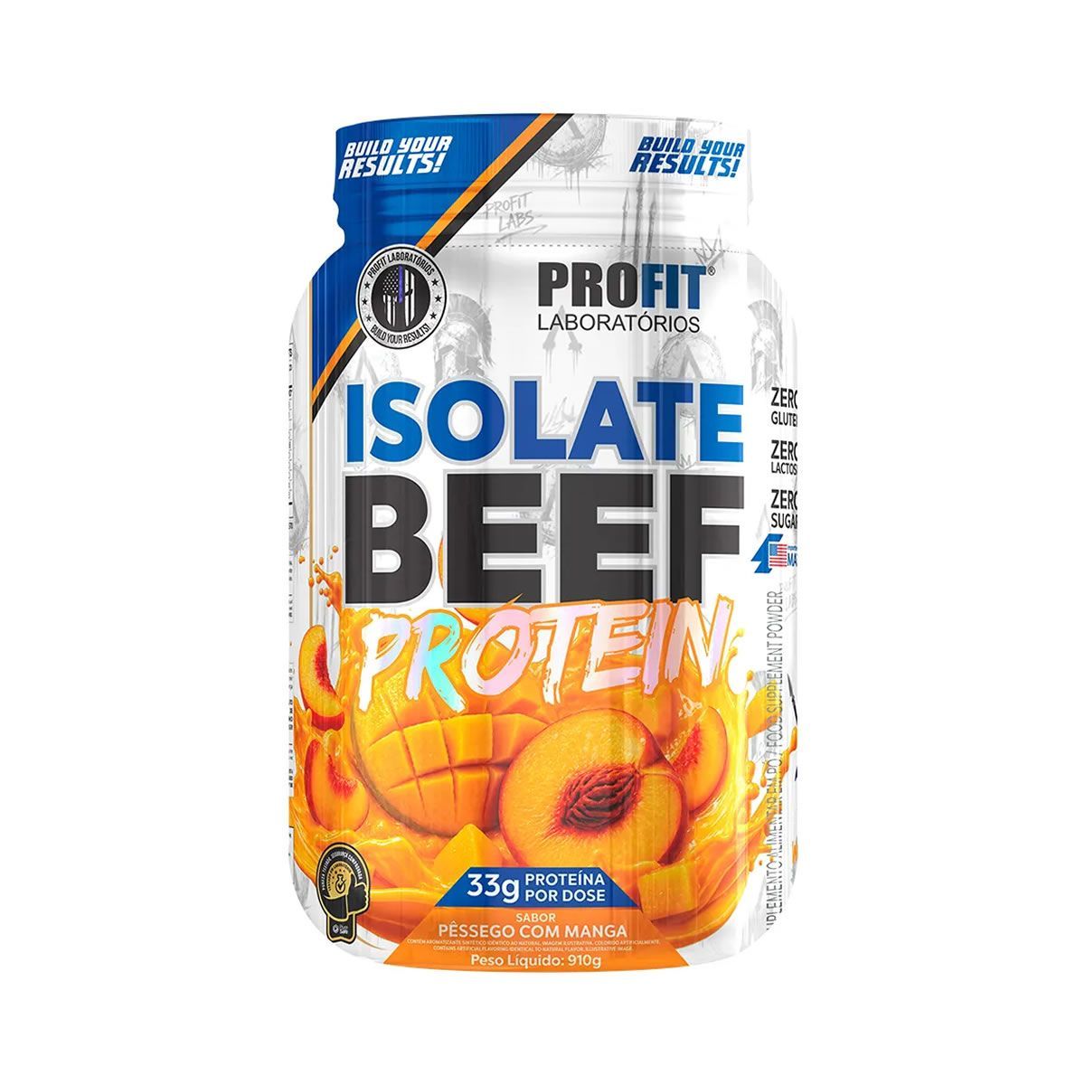 Isolate Beef Protein - 910g P�ssego Com Manga - ProFit