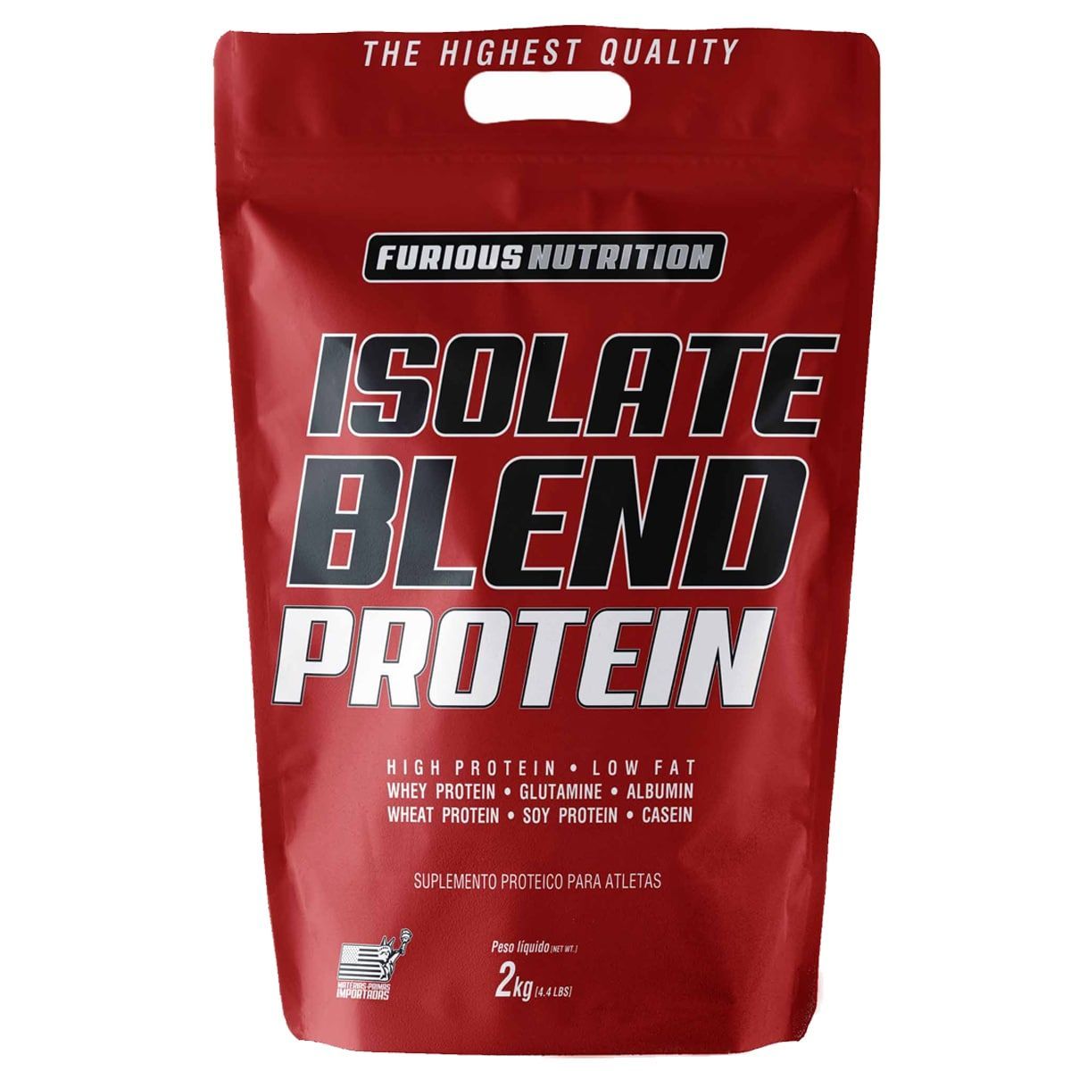 Isolate Blend Protein - Refil 2000g Baunilha - Furious Nutrition