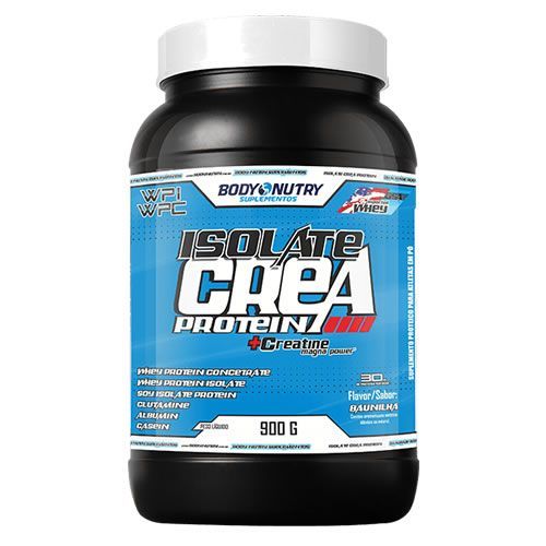 Isolate Crea Protein - 900g Chocolate - Body Nutry