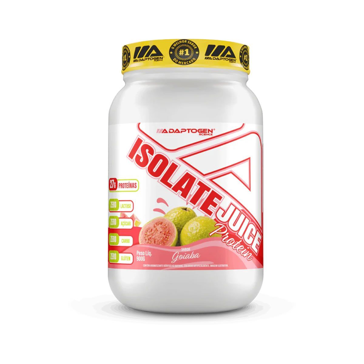 Isolate Juice Protein - 900g Goiaba - Adaptogen